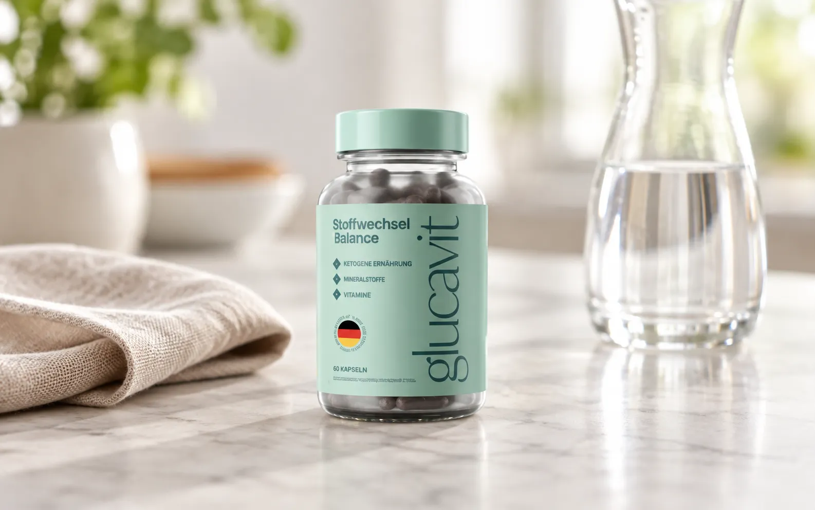 Glucavit — le produit au quotidien