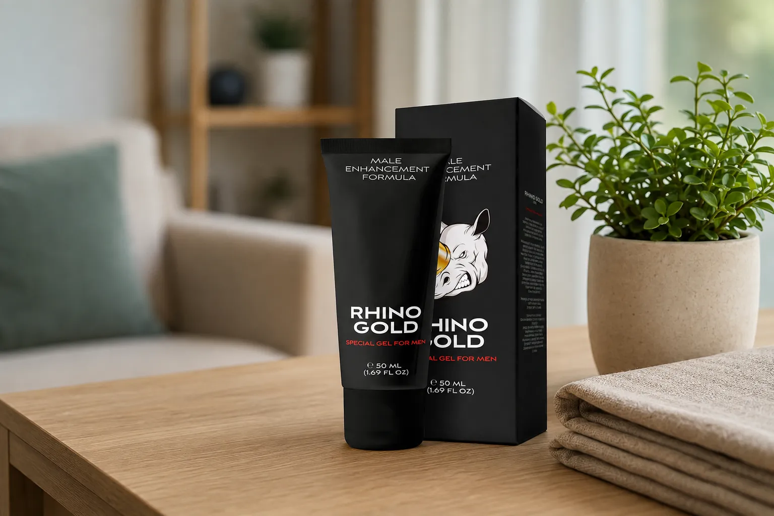 Rhino Gold Gel — le produit au quotidien