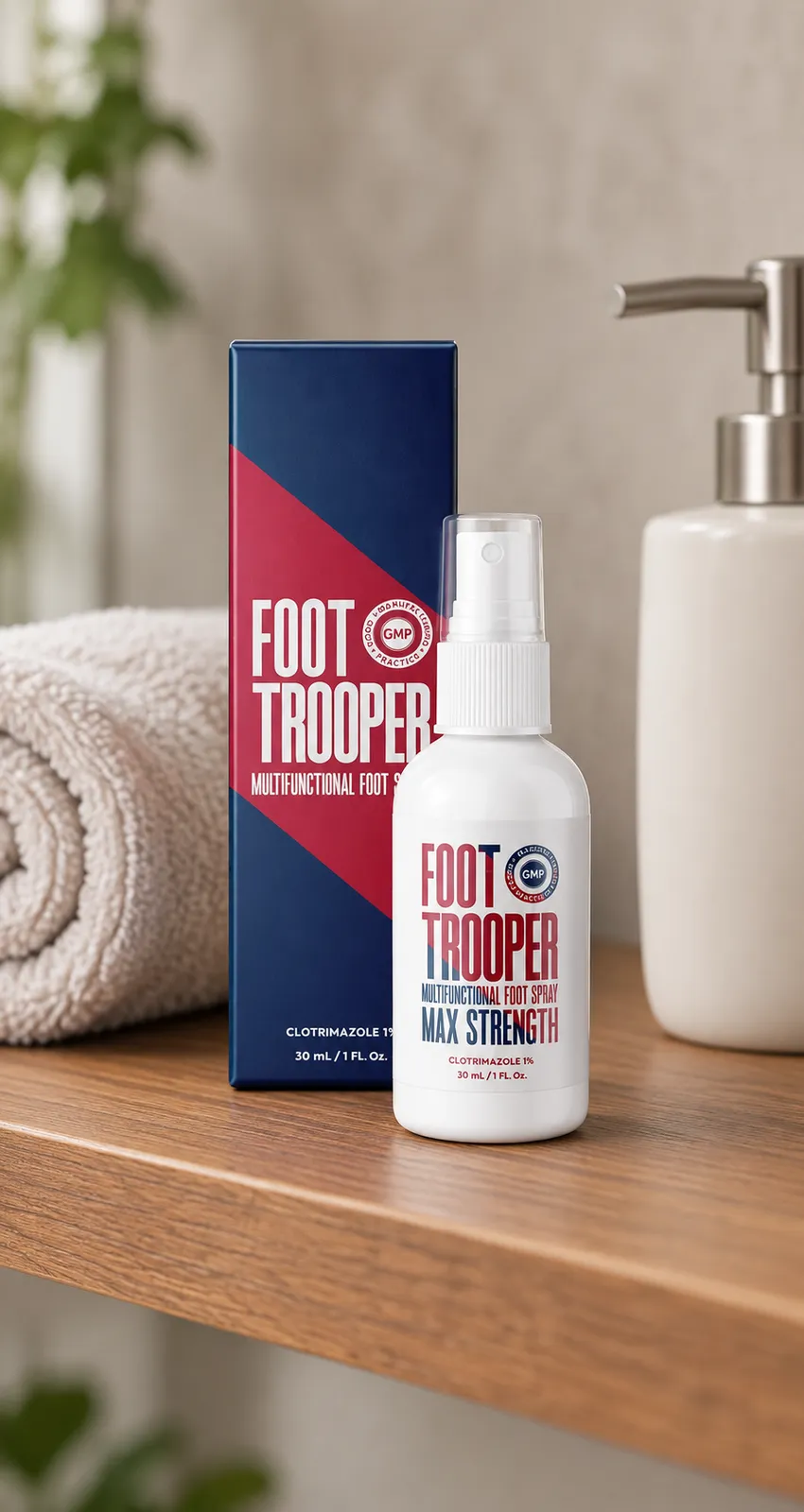 Foot Trooper — le produit au quotidien