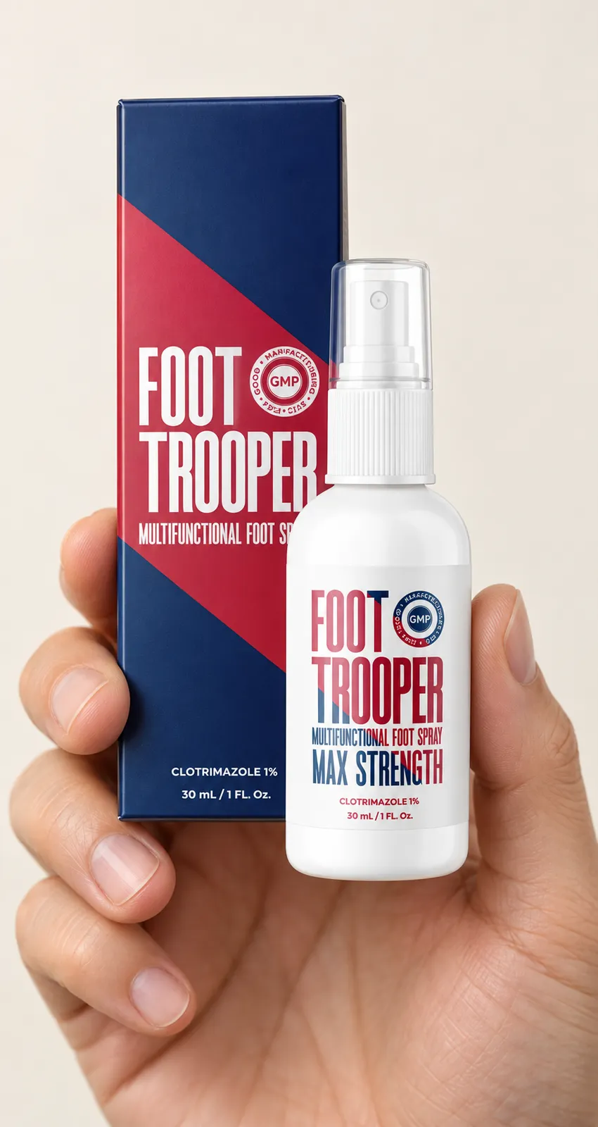 Foot Trooper — le produit en main