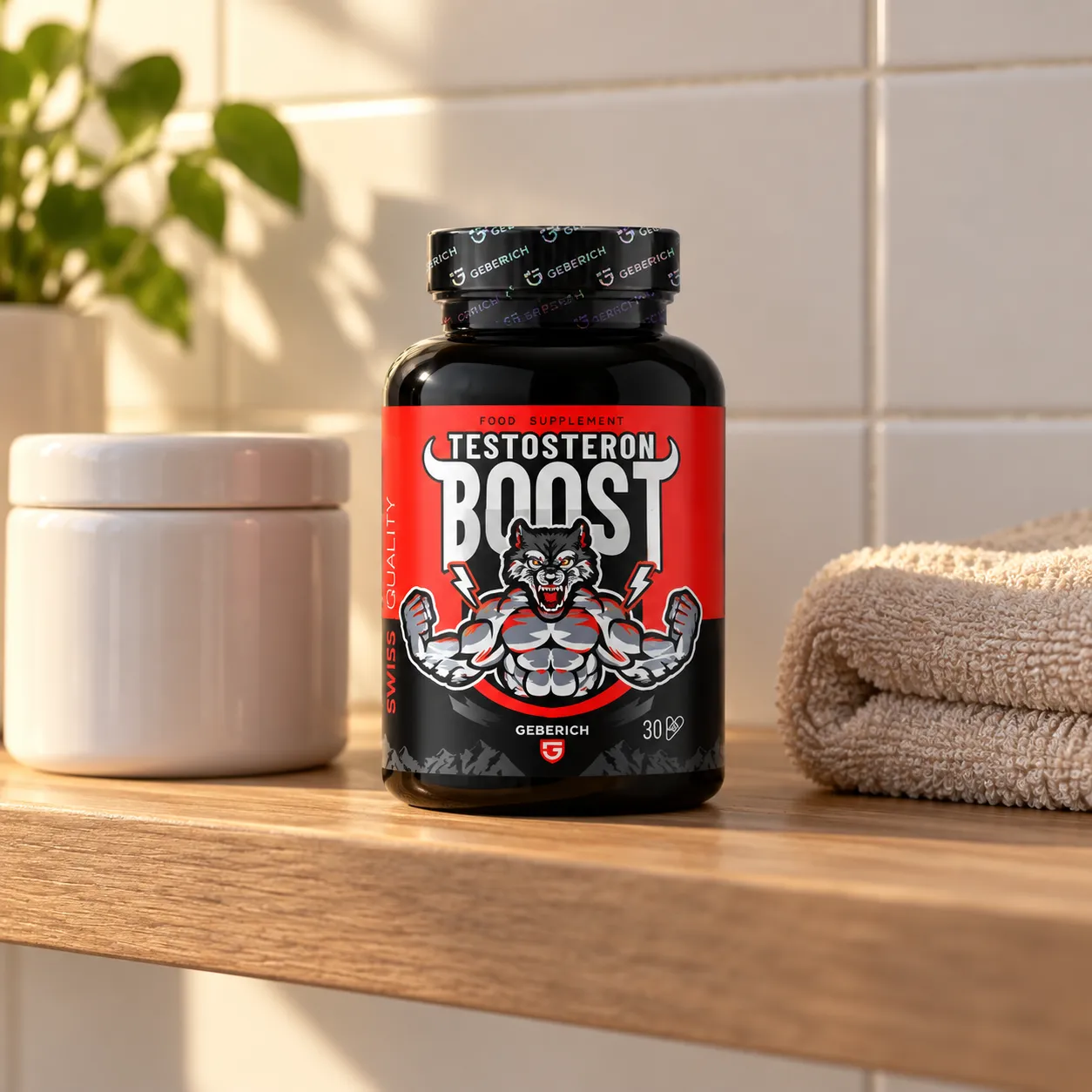 Testosteron Boost — le produit au quotidien