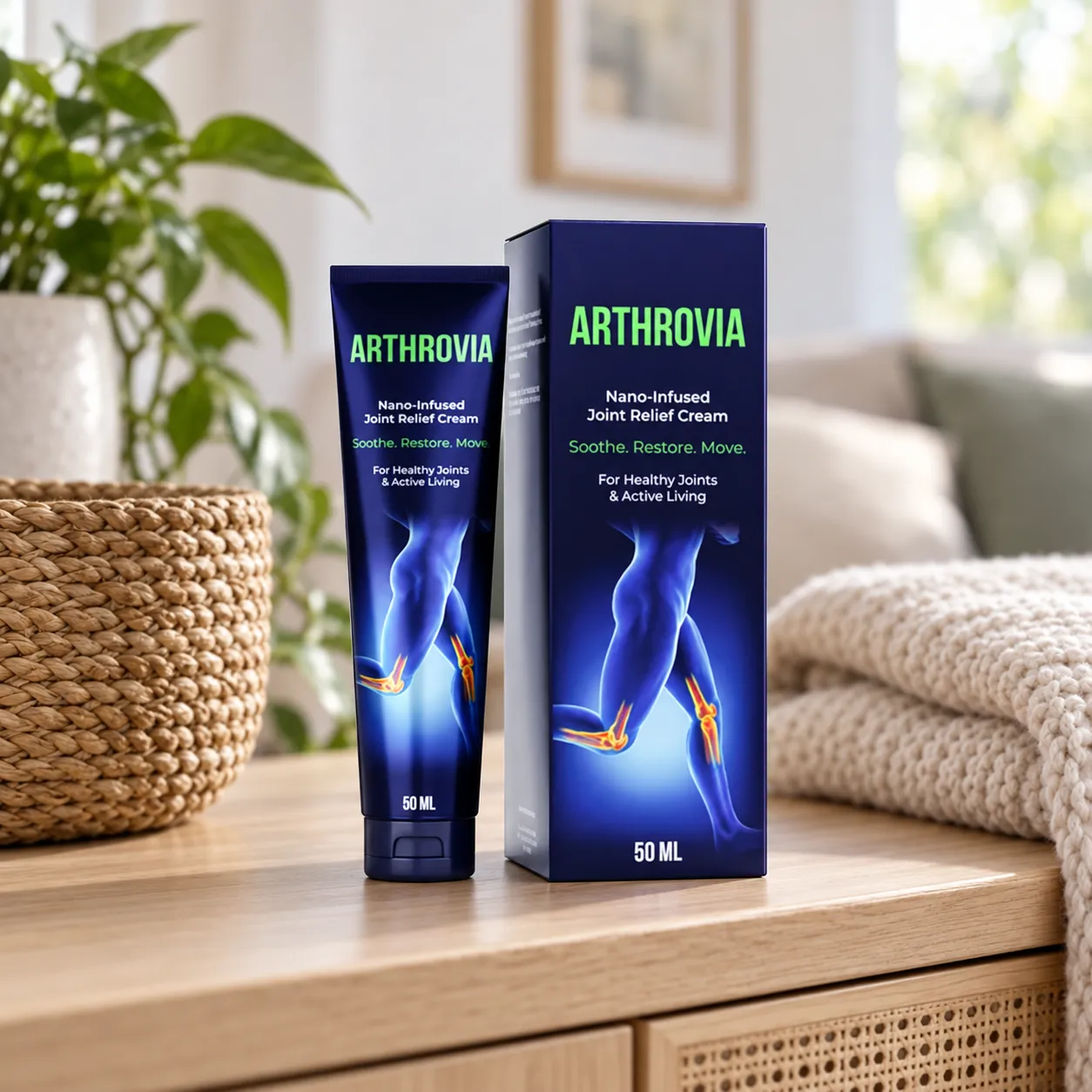 Arthrovia — le produit au quotidien