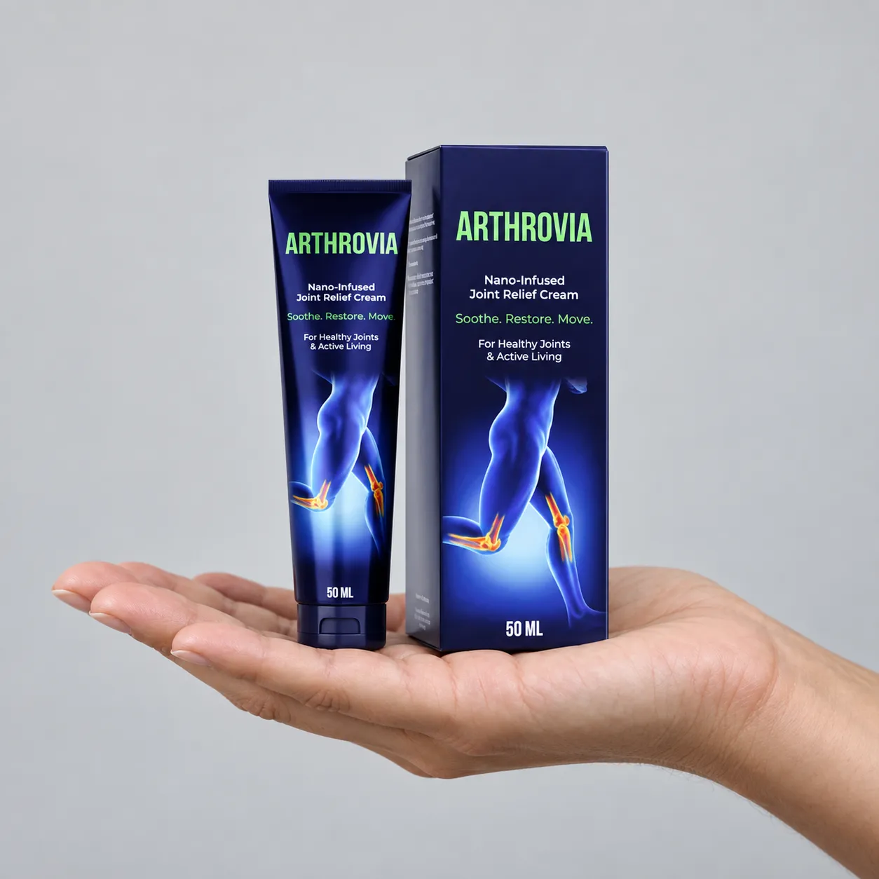 Arthrovia — le produit en main