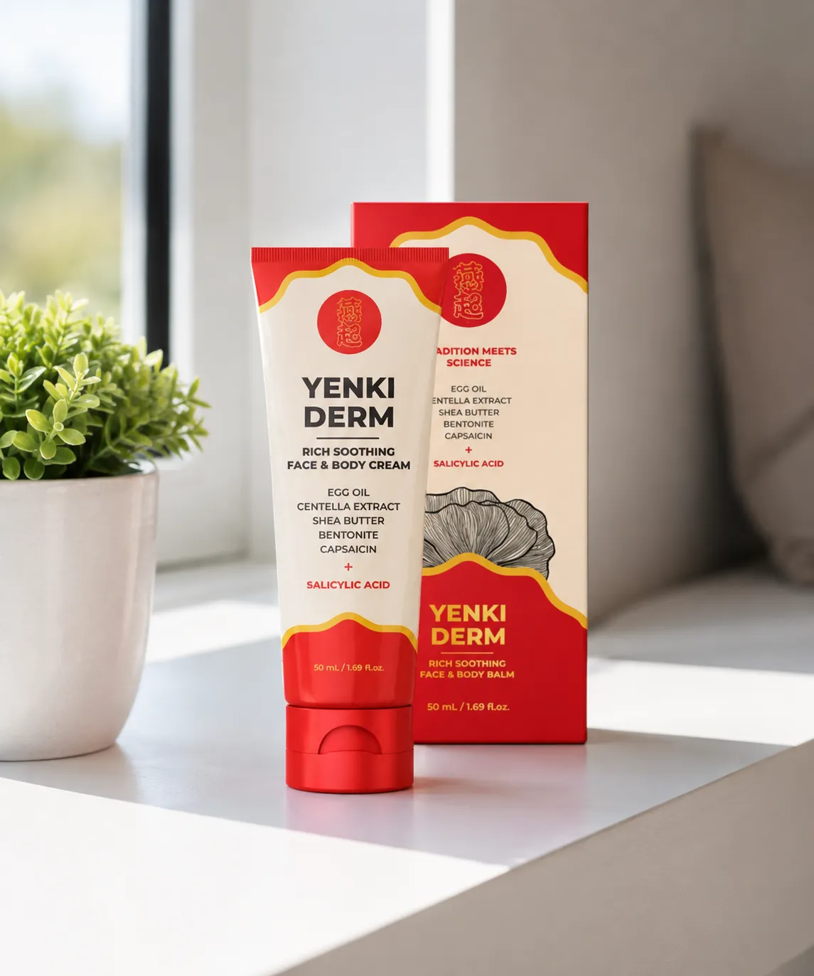 Yenki Derm — le produit au quotidien
