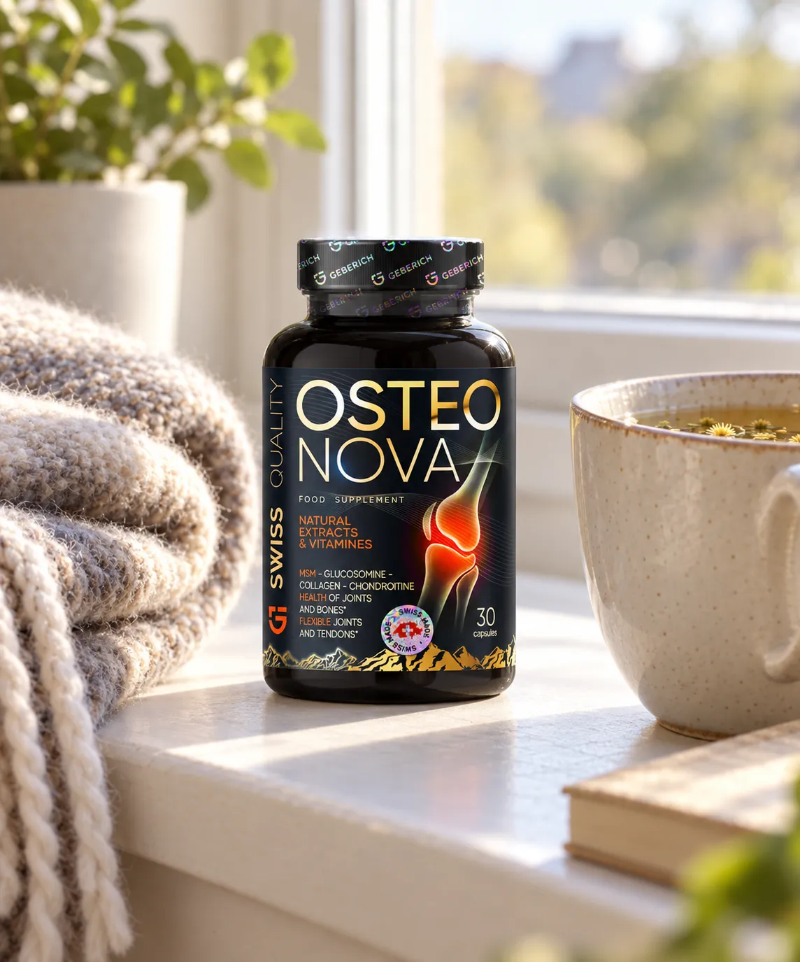 OsteoNova — le produit au quotidien