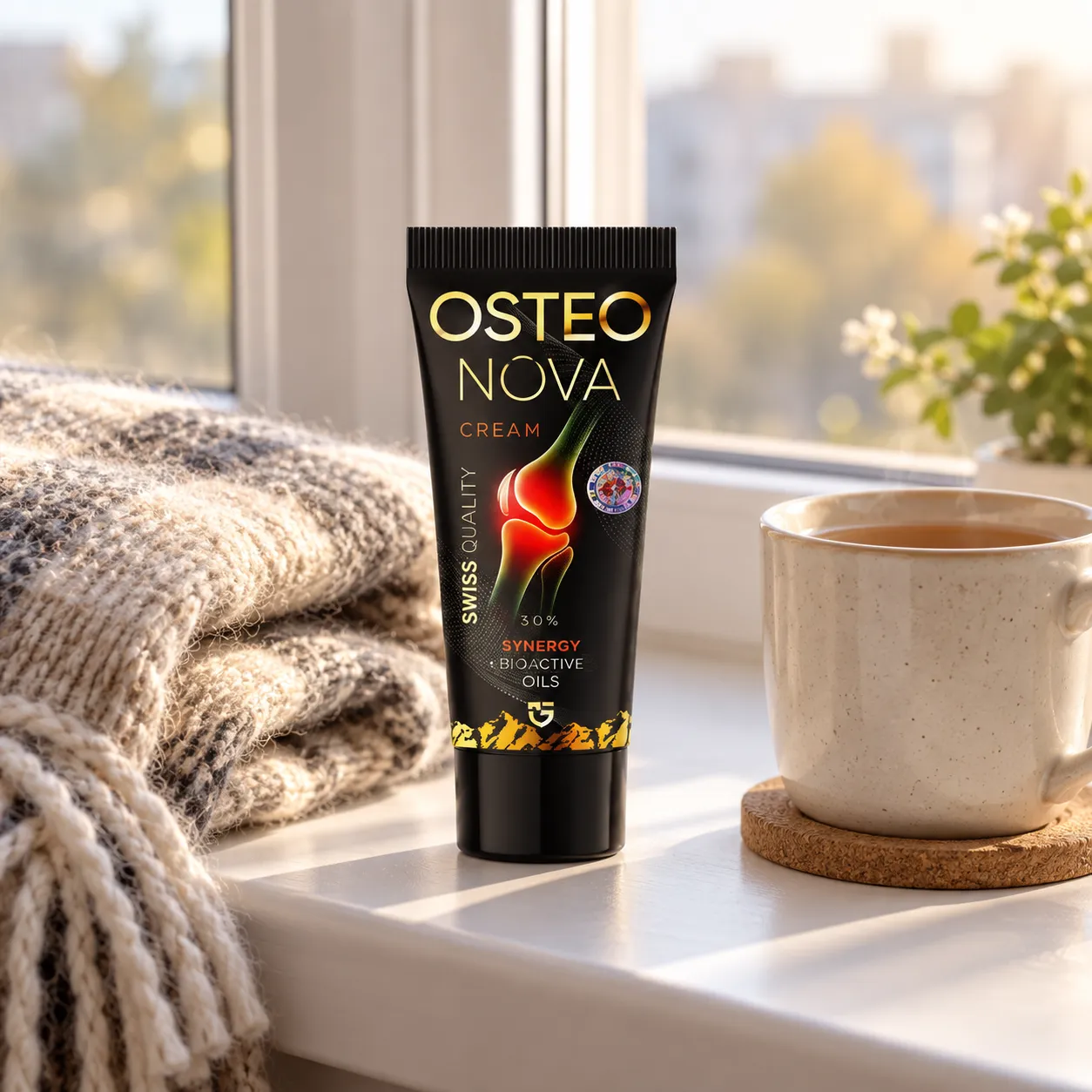 OsteoNova cream — le produit au quotidien