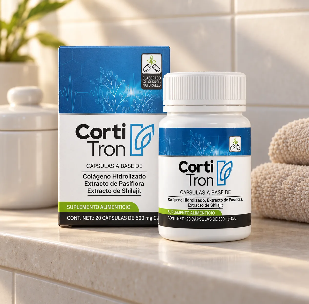 Cortitron — le produit au quotidien