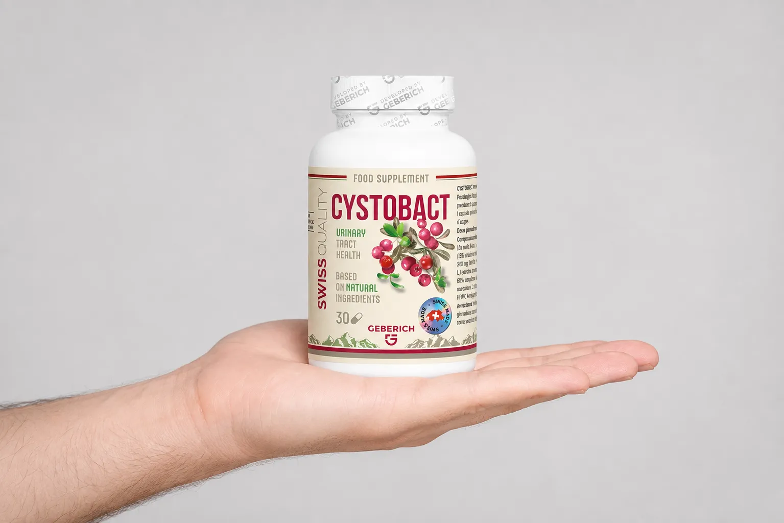 CYSTOBACT — le produit en main