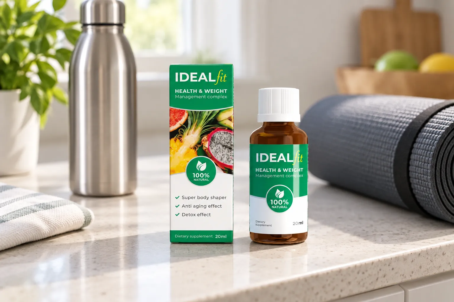 IdealFit — le produit au quotidien