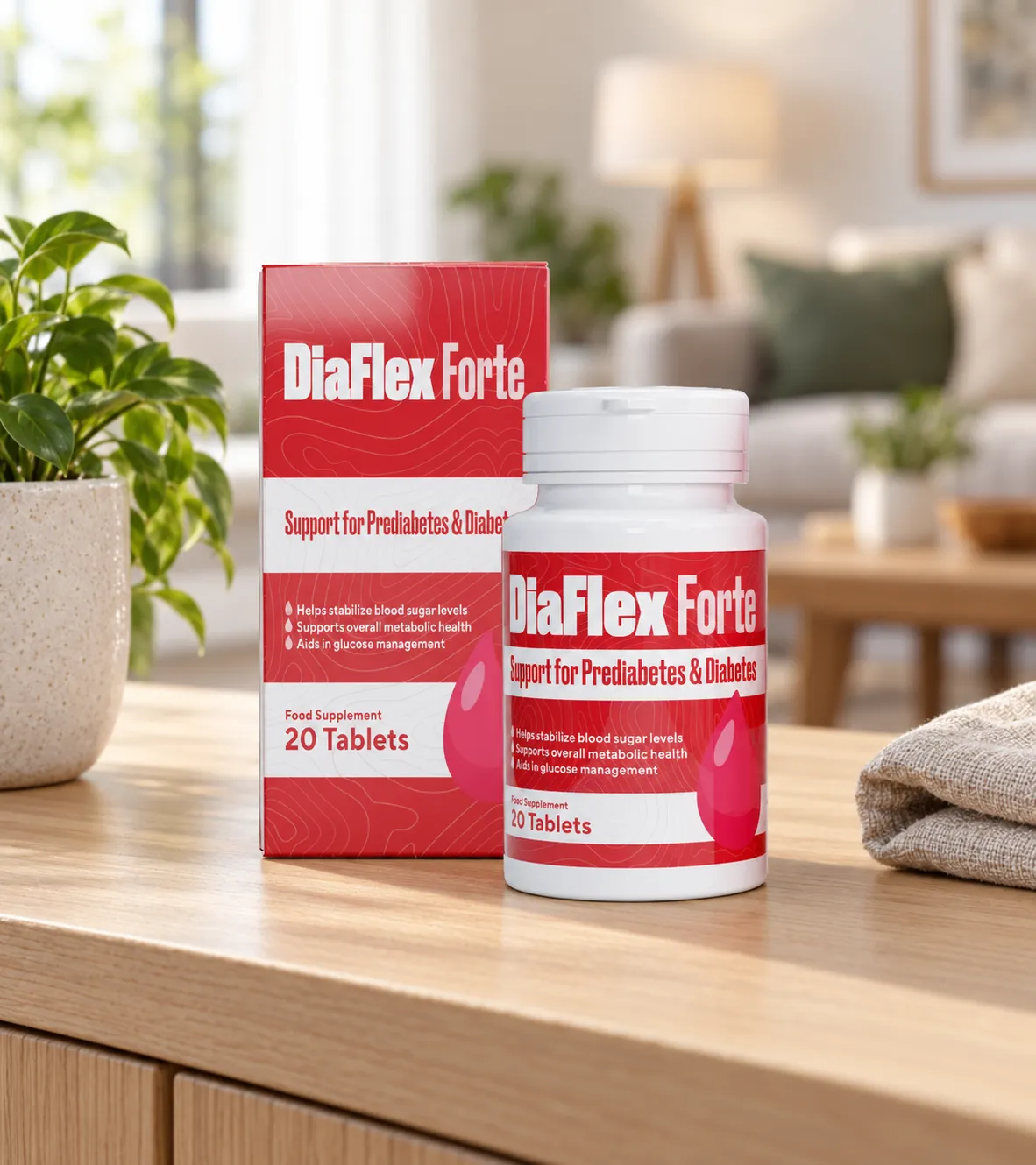 DiaFlex Forte — le produit au quotidien