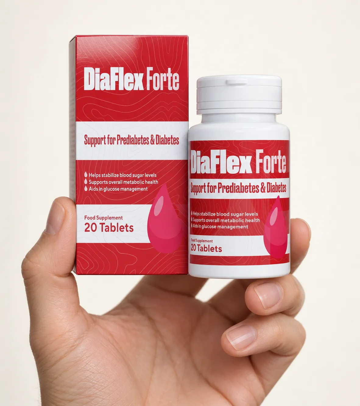 DiaFlex Forte — le produit en main
