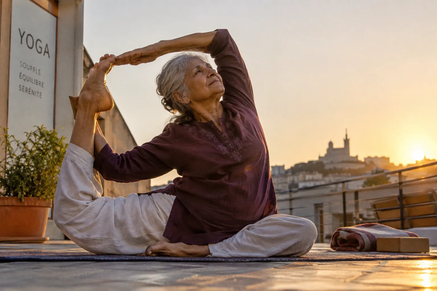 Yoga à 75 ans : pourquoi la souplesse ne suffit pas à juger une pratique